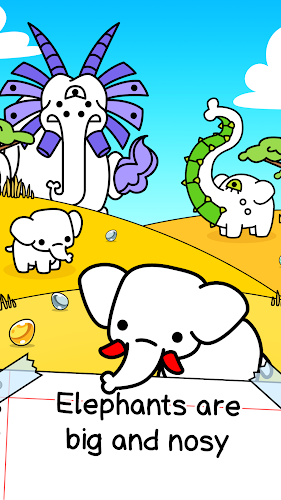 Elephant Evolution: Merge Idle Screenshot 1