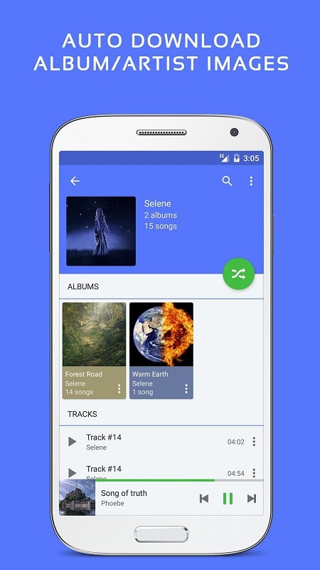 Pulsar Music Player Pro Screenshot 2