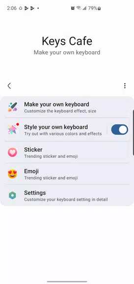 Keys Cafe - Make your keyboard Screenshot 1 