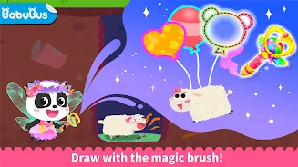 Baby Panda's Magic Paints Screenshot 1 