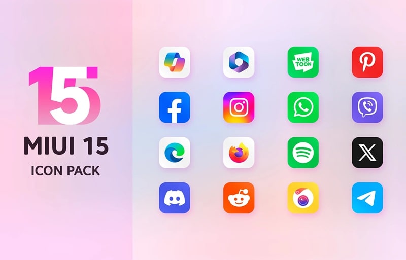 Mi15 Icon Pack Screenshot 2