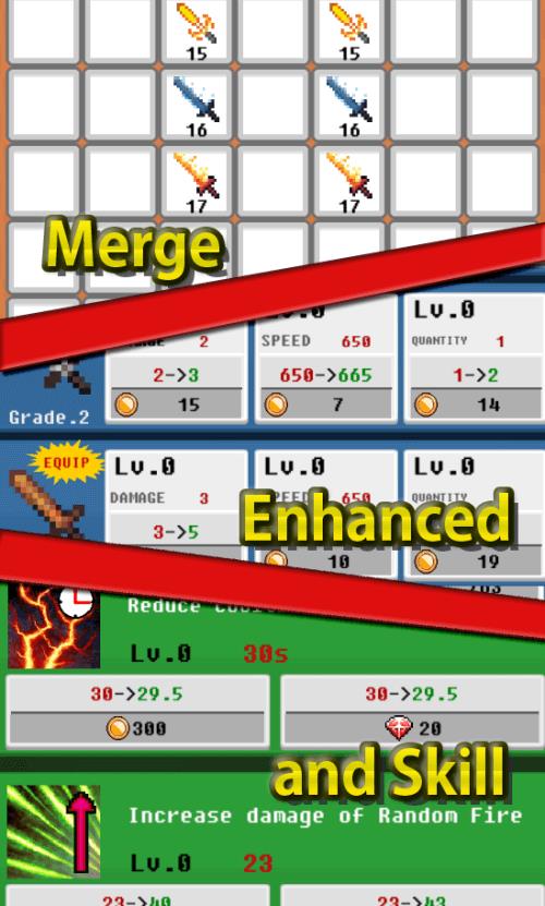 Merge Sword :Idle Merged Sword Screenshot 2 