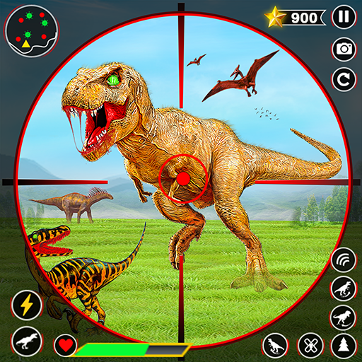 Wild Dino Hunter 3D Gun Games Screenshot 1 