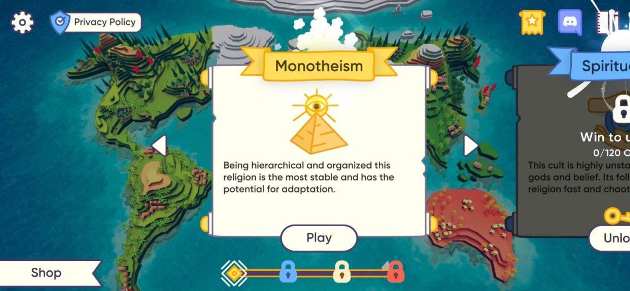 Religion Inc. The game god sim Screenshot 1