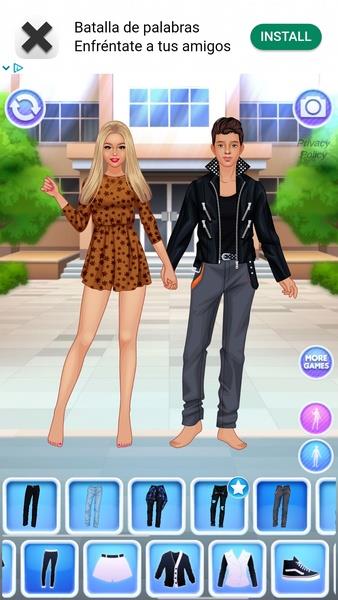 College Girl & Boy Makeover Screenshot 8