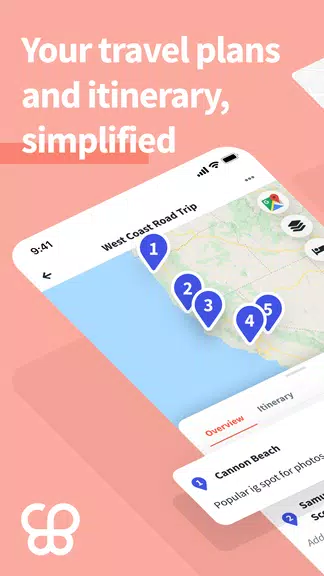 Wanderlog - Trip Planner App Screenshot 1