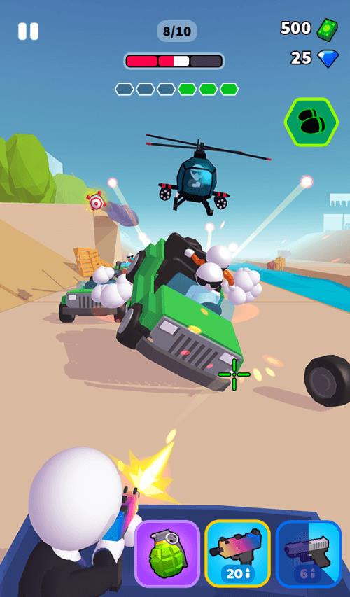 Rage Road - Car Shooting Game Screenshot 6