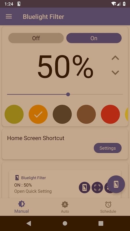 Bluelight Filter for Eye Care Screenshot 2