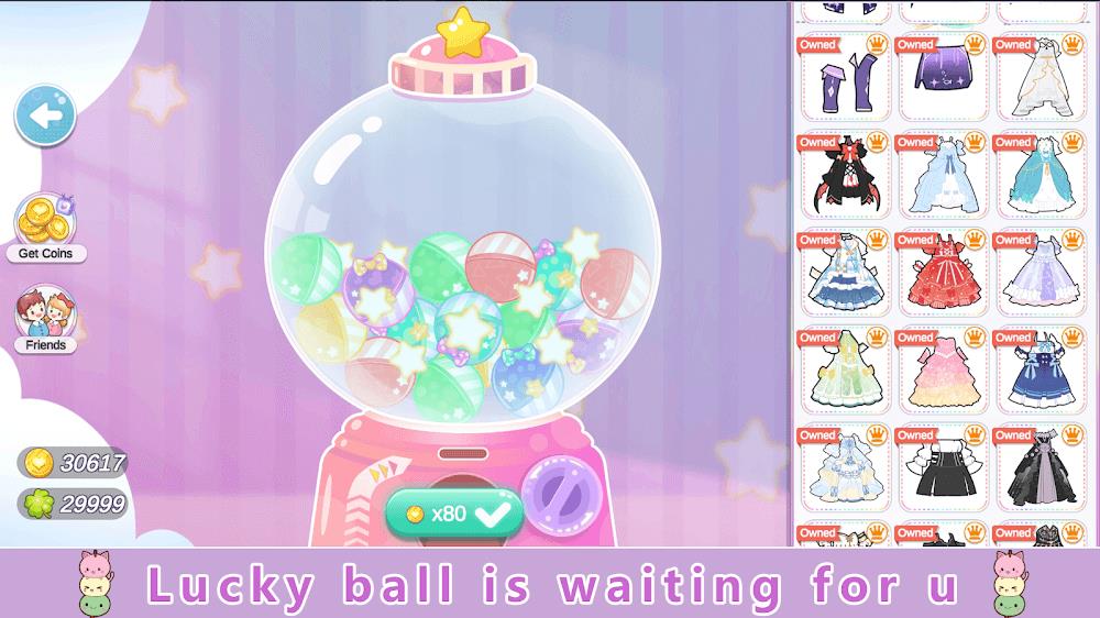 YOYO Doll Anime Dress Up Game Screenshot 5 