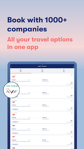 Omio: Train and bus travel app Screenshot 8