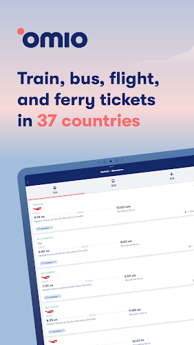 Omio: Train and bus travel app Screenshot 6