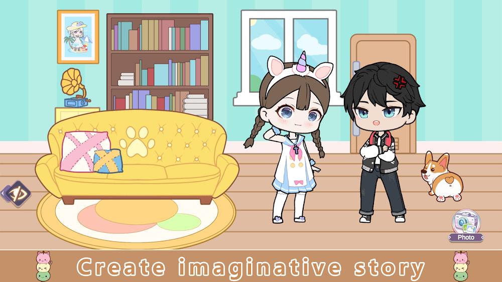 YOYO Doll Anime Dress Up Game Screenshot 3 