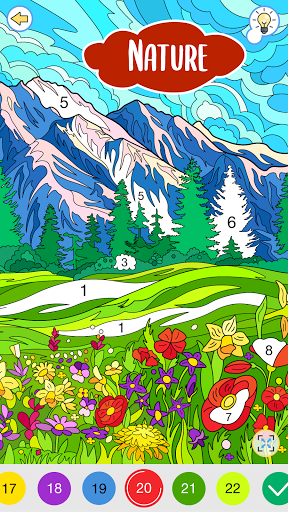 Color by Number: Coloring Book Screenshot 1