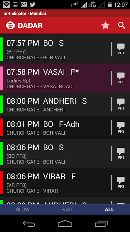 m-Indicator: Mumbai Local Screenshot 4