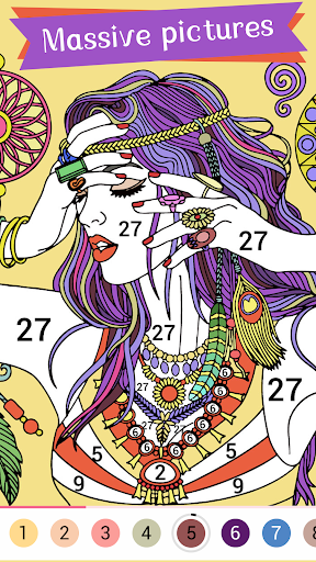 Coloring Book -Paint by Number Screenshot 2