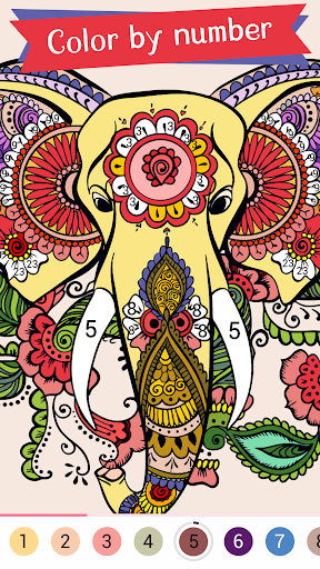 Coloring Book -Paint by Number Screenshot 1