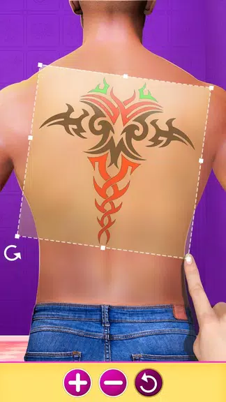 Tattoo Drawing - Tattoo Games Screenshot 3