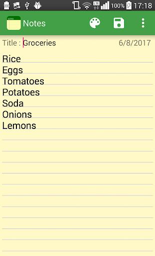 Notes - Notepad Screenshot 2 