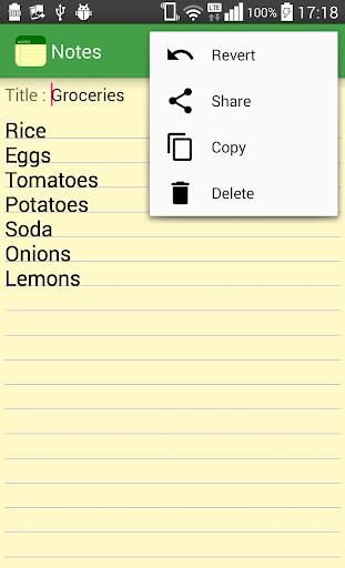 Notes - Notepad Screenshot 3 