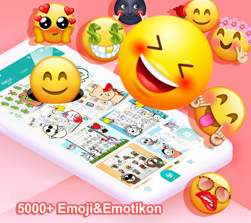 Kika Keyboard-AI Emojis、Themes Screenshot 1 