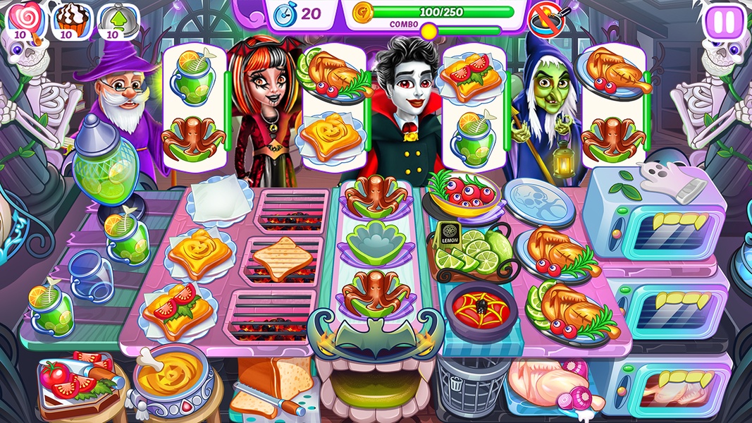 Halloween Madness Cooking Game Screenshot 1