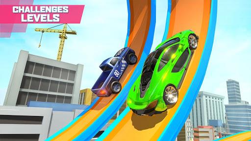 Hot Cars Fever-Car Stunt Races Screenshot 19 