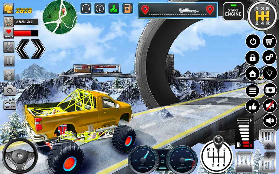 Monster Truck Offroad Stunts Screenshot 1 