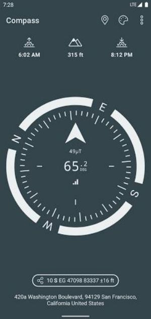 Compass & Altimeter Screenshot 1 