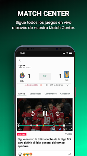 TUDN: TU Deportes Network Screenshot 5