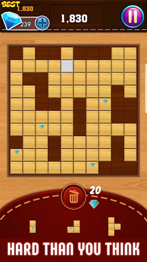 Block Puzzle : Classic Wood Screenshot 1