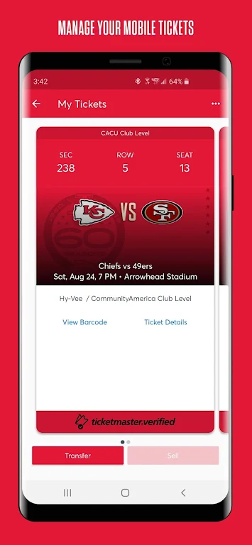 Chiefs Mobile Screenshot 3 