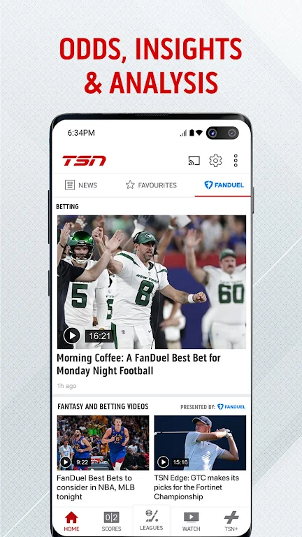 TSN: Live Sports, NFL & more Screenshot 3 