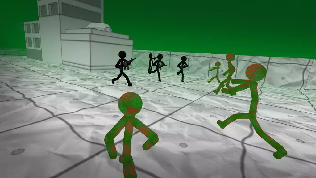 Stickman Zombie 3D Screenshot 2