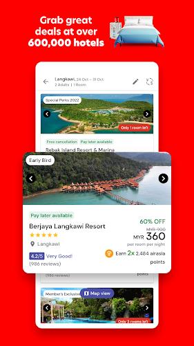 AirAsia MOVE: Flights & Hotels Screenshot 2