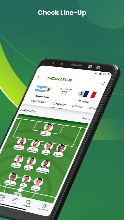 Scouter - Soccer Scores & Tips Screenshot 4