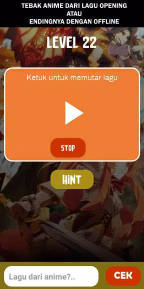 Wibu Elite: Tebak Lagu, Anime, dan Karakternya Screenshot 1 