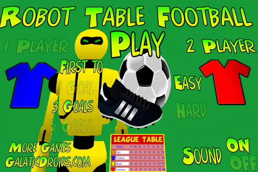 Robot Table Football Screenshot 3 