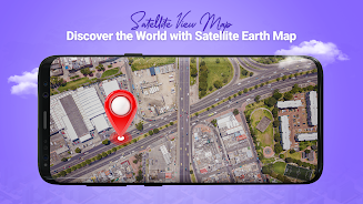 GPS Satellite View Navigation Screenshot 1