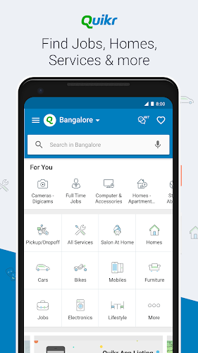 Quikr: Homes, Jobs, Cars Etc Screenshot 1