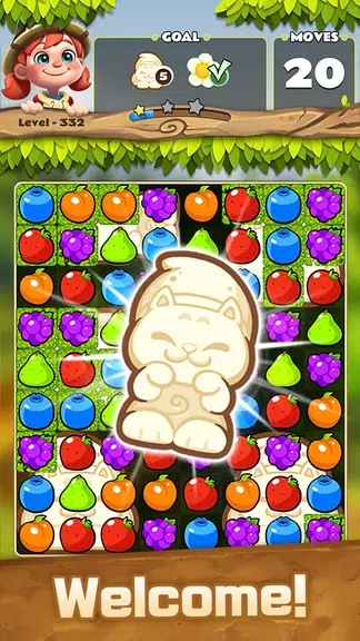 Fruits POP : Match 3 Puzzle Screenshot 1 