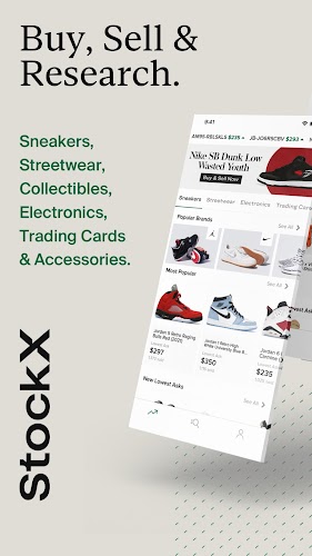 StockX - Sneakers and Apparel Screenshot 1