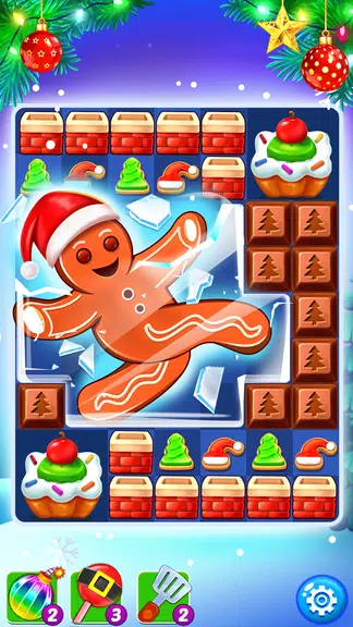 Christmas Cookie: Match 3 Game Screenshot 3 