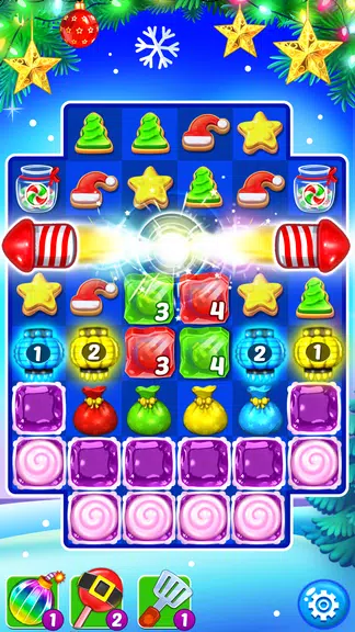 Christmas Cookie: Match 3 Game Screenshot 4 