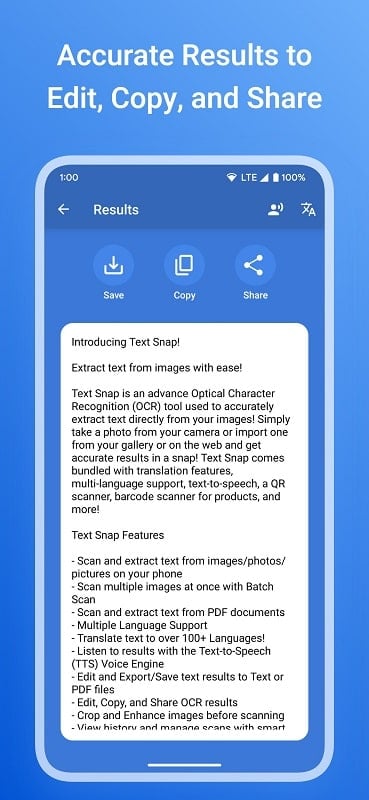 Text Snap - Image to Text Screenshot 3 