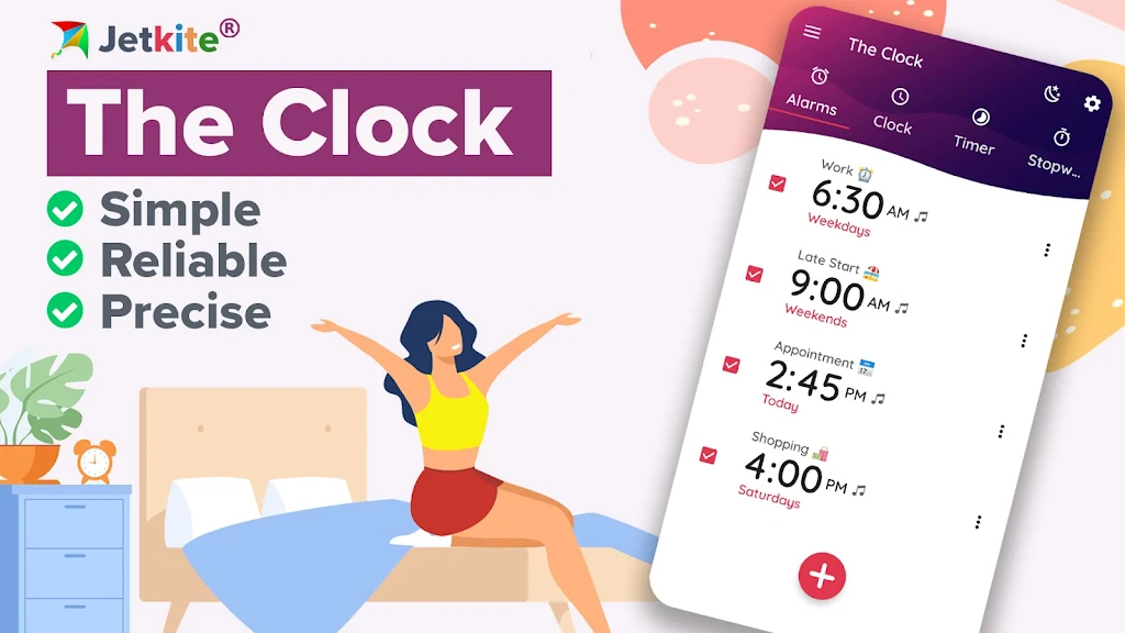 The Clock: Alarm Clock & Timer Screenshot 3