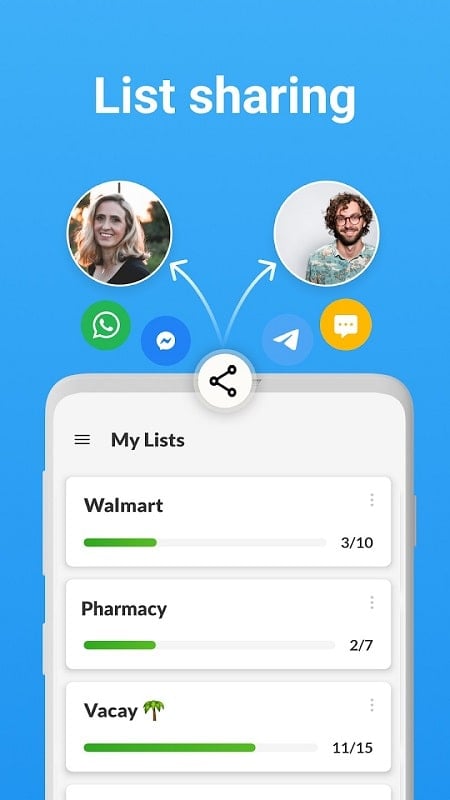 Shopping List - Listonic Screenshot 1