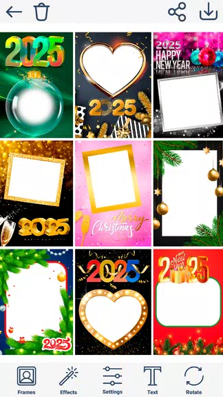 Christmas Photo Frames & Cards Screenshot 2 