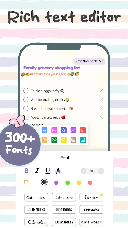 Cute Notes Notebook & Organize Screenshot 4