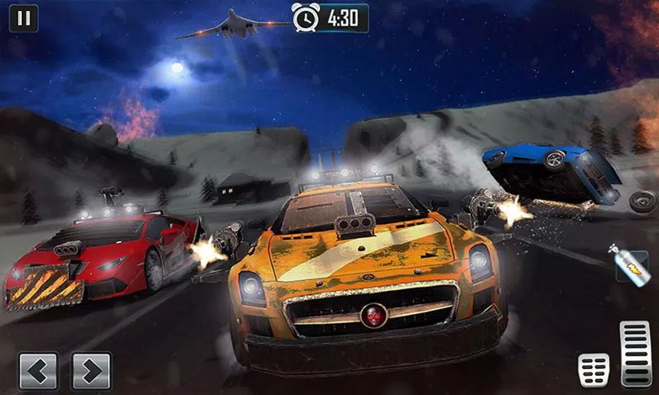 Mad Car War Death Racing Games Screenshot 2