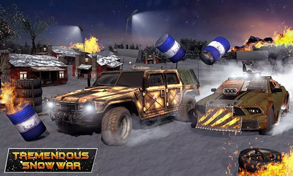 Mad Car War Death Racing Games Screenshot 4